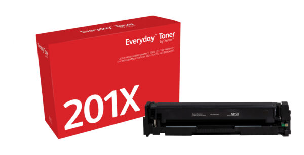 Everyday ™ Schwarz Toner von Xerox, kompatibel mit HP 201X (CF400X), High capacity