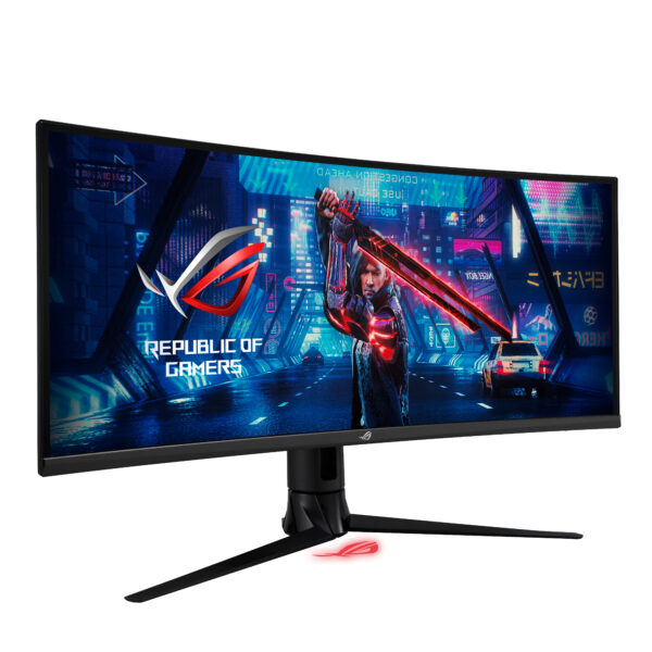 ASUS ROG Strix XG349C Computerbildschirm 86,7 cm (34.1") 3440 x 1440 Pixel UltraWide Quad HD Schwarz - Image 2