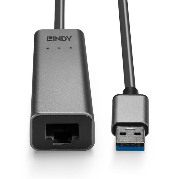 Lindy 43313 Kabeladapter USB-A RJ-45 Silber - Image 4