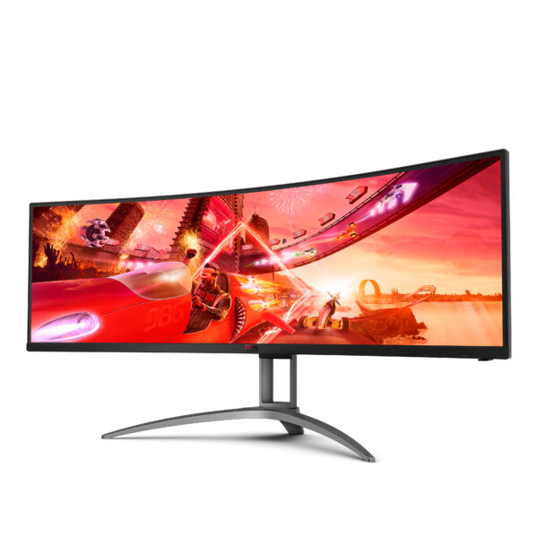 AOC B2 AG493UCX2 Computerbildschirm 124 cm (48.8") 5120 x 1440 Pixel Quad HD LED Schwarz - Image 4