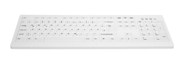 CHERRY AK-C8100F-UVS-W/GE Tastatur Medizinisch USB QWERTZ Deutsch Weiß - Image 3