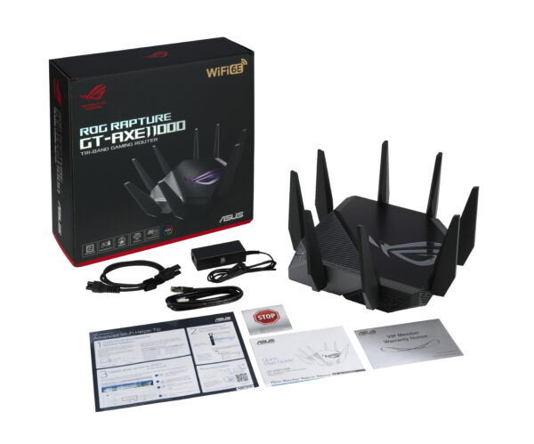 ASUS GT-AXE11000 WLAN-Router Gigabit Ethernet Tri-Band (2,4 GHz/5 GHz/6 GHz) Schwarz - Image 5