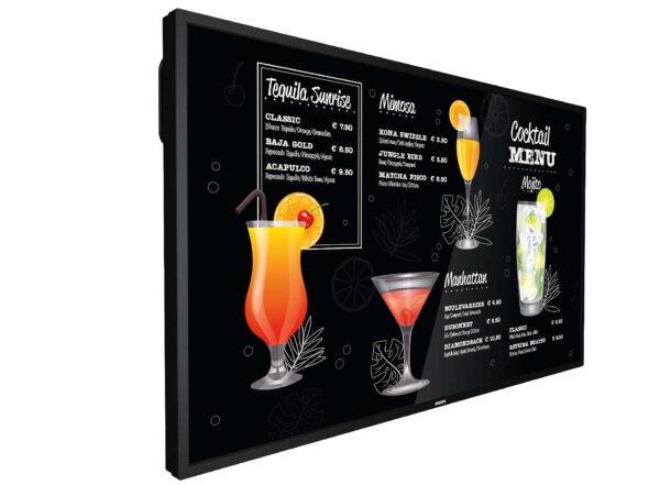 Philips Signage Solutions P-Line Digital Signage Flachbildschirm 139,7 cm (55") VA 750 cd/m² 4K Ultra HD Schwarz