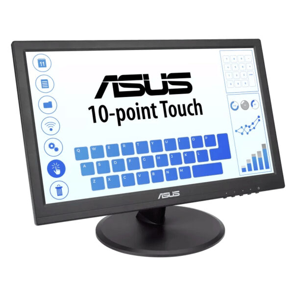 ASUS VT168HR Computerbildschirm 39,6 cm (15.6") 1366 x 768 Pixel WXGA LED Touchscreen Schwarz - Image 3