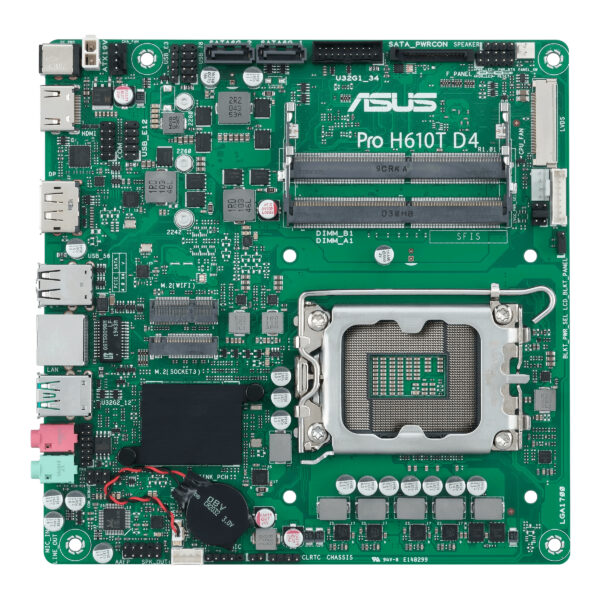 ASUS Pro H610T D4-CSM Intel H610 LGA 1700 mini ITX - Image 4