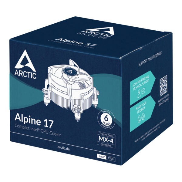 ARCTIC Alpine 17 - Kompakter Intel CPU Kühler - Image 7