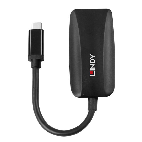 Lindy 43337 Videokabel-Adapter 0,13 m USB Typ-C DisplayPort Schwarz - Image 2