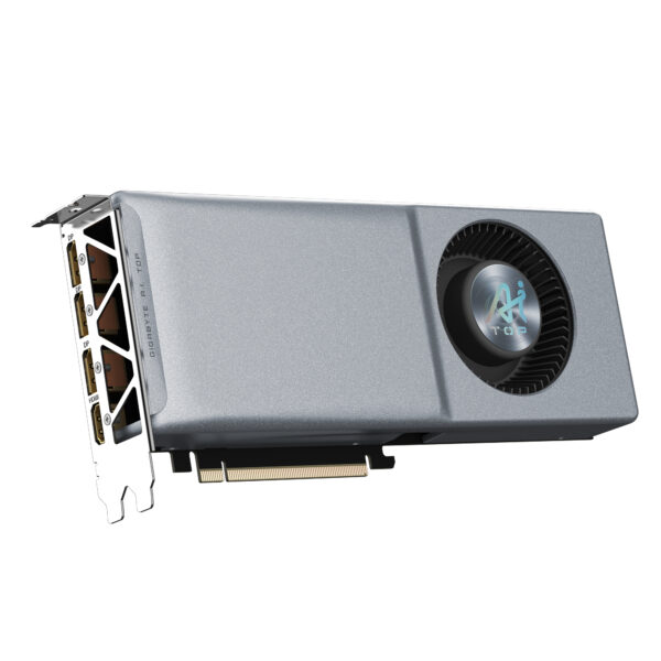 GIGABYTE GeForce RTX 4070 Ti SUPER AI TOP 16G Grafikkarte - 16GB GDDR6X, 256bit, PCI-E 4.0, 2610MHz Core Clock, 3 x DisplayPort 1.4a, 1 x HDMI 2.1a, NVIDIA DLSS 3, GV-N407TSAI TOP-16GD - Image 3