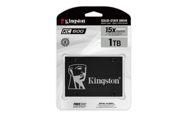 Kingston Technology 1024G SSD KC600 SATA3 2.5" - Image 4