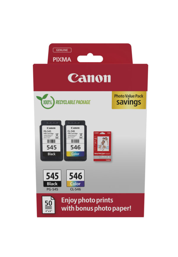 Canon PG-545/CL-546 Photo Value Pack