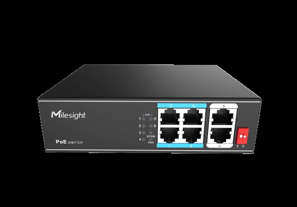 Milesight IoT Milesight 4-Port PoE Switch, MS-S0204-EL - Image 4