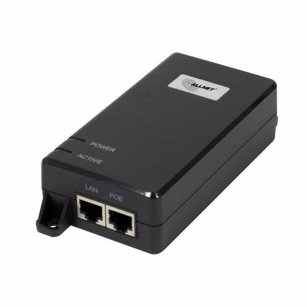 ALLNET PoE Injektor 1G/2.5G/5G PoE & PoE bt (15,4W/30W/60W) / Kunststoffgehäuse / „ALL-PI102-5G“