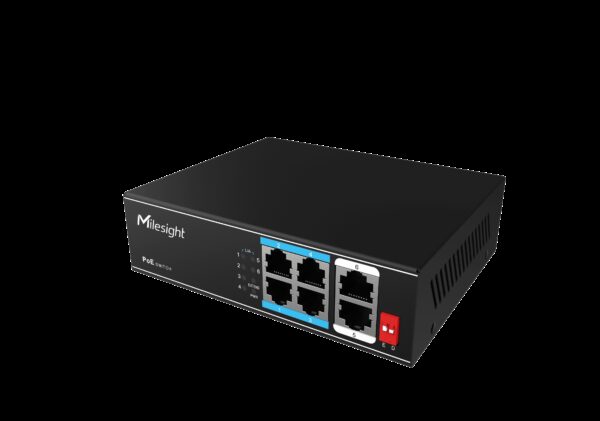 Milesight IoT Milesight 4-Port PoE Switch, MS-S0204-EL - Image 2