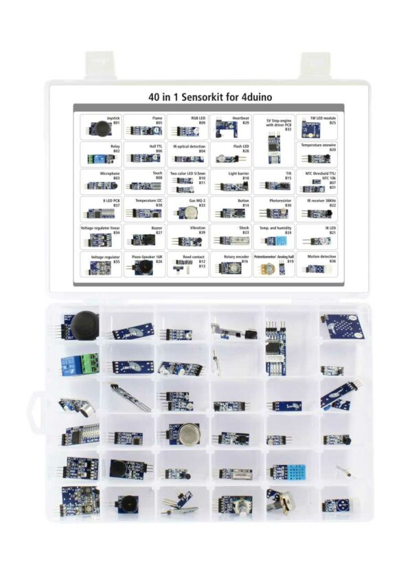 ALLNET 4duino Sensor Kit 40 in 1 SET - Image 3