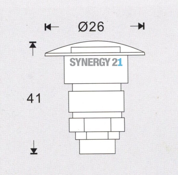 Synergy 21 LED Bodeneinbaustrahler ARGOS rund in-G IP65 ww 90° - Image 2