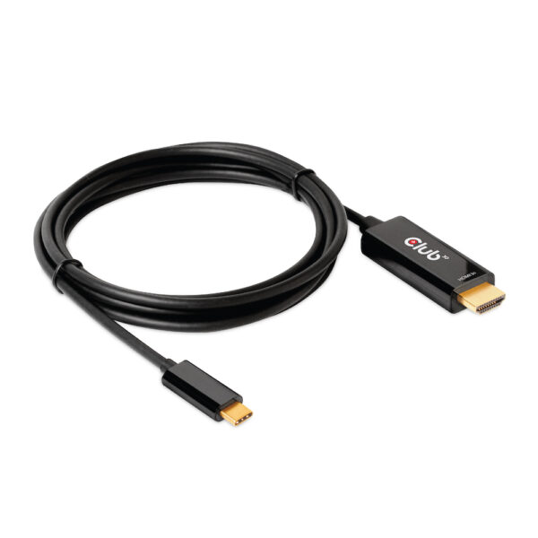 CLUB3D HDMI to USB Type-C 4K60Hz Active Cable M/M 1.8m/6 ft - Image 6