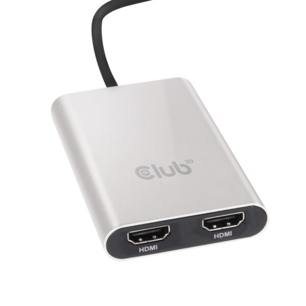 CLUB3D Thunderbolt 3 auf Dual HDMI 2.0 Adapter - Image 3