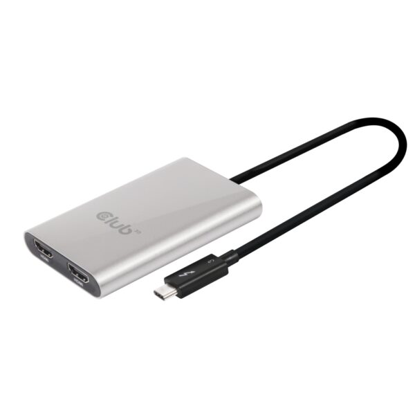 CLUB3D Thunderbolt 3 auf Dual HDMI 2.0 Adapter - Image 2