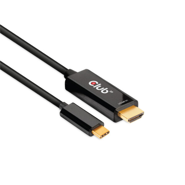 CLUB3D HDMI to USB Type-C 4K60Hz Active Cable M/M 1.8m/6 ft - Image 5