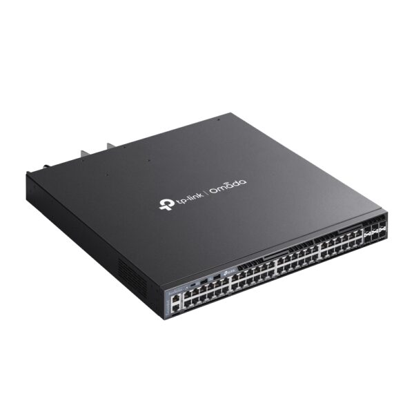 TP-Link Omada SG6654XHP Netzwerk-Switch Managed L3 Gigabit Ethernet (10/100/1000) Power over Ethernet (PoE) 1U Schwarz - Image 3