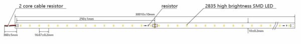 Synergy 21 LED Flex Strip 2835 - 60 KW DC48V 210W IP20 ULS 30m - Image 2