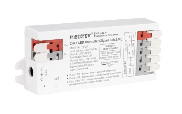 Synergy 21 LED Controller 2in1 (Single color/dual white) Zigbee3.0/2.4G *Milight/Miboxer* - Image 2