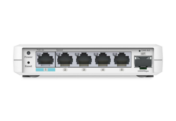 EnGenius Switch full managed Switch Extender 6 Port &bull 5x 1 GbE &bull 4x PoE at &bull 1x SFP &bull EXT1106 &bull EnGenius Cloud - Image 3