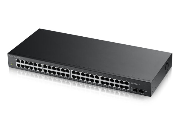 Zyxel Switch smart managed Layer2 50 Port Â&bull 48x 1 GbE Â&bull 2x SFP Â&bull 19" Â&bull GS1900-48 V2