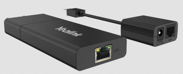 Yealink USB2CAT5E-EXT Netzwerksender & -empfänger Schwarz