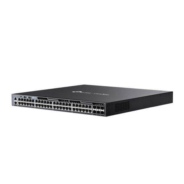 TP-Link Omada SG6654XHP Netzwerk-Switch Managed L3 Gigabit Ethernet (10/100/1000) Power over Ethernet (PoE) 1U Schwarz - Image 2