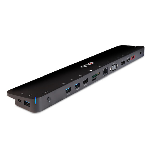 CLUB3D UNIVERSAL USB Gen1 Typ-C Triple Display Dynamic PD Ladestation mit 65 Watt PS (VGA, HDMI, DP, ETHERNET) - Image 2