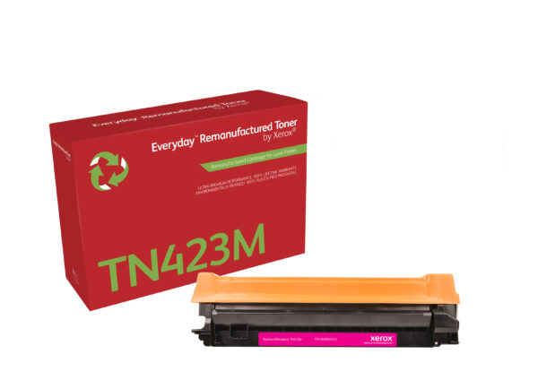 Everyday ™ Magenta wiederaufbereiteter Toner von Xerox, kompatibel mit Brother TN423M, High capacity