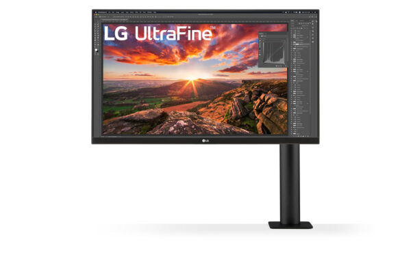 LG UltraFine Ergo LED display 68,6 cm (27") 3840 x 2160 Pixel 4K Ultra HD Schwarz