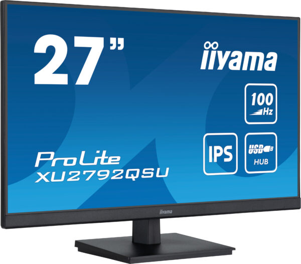 iiyama ProLite Computerbildschirm 68,6 cm (27") 2560 x 1440 Pixel Dual WQHD LED Schwarz - Image 2