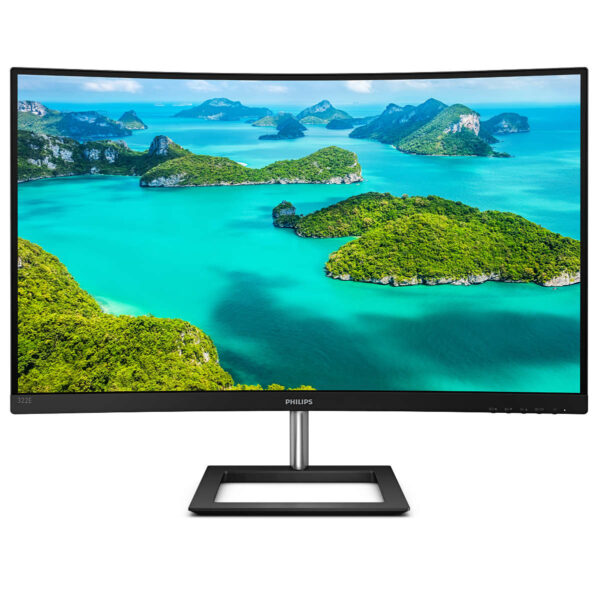 Philips E Line 322E1C/00 LED display 80 cm (31.5") 1920 x 1080 Pixel Full HD LCD Schwarz