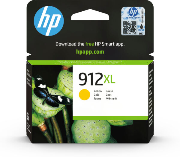 HP 912XL Gelb Original Druckerpatrone mit hoher Reichweite