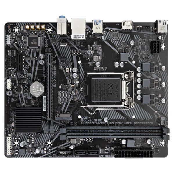 GIGABYTE H510M K V2 Motherboard Intel H470 Express LGA 1200 (Socket H5) micro ATX - Image 4