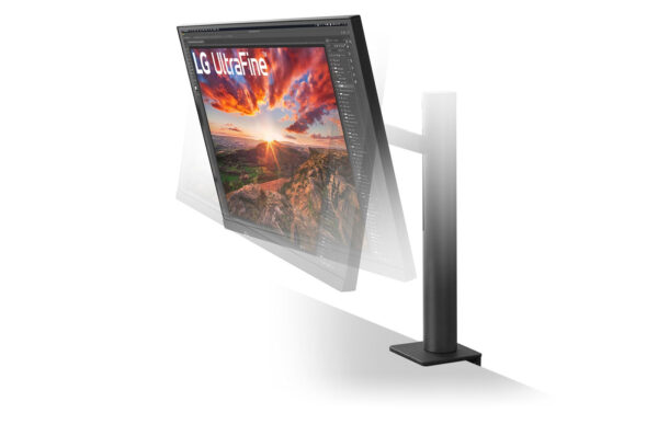 LG UltraFine Ergo LED display 68,6 cm (27") 3840 x 2160 Pixel 4K Ultra HD Schwarz - Image 5