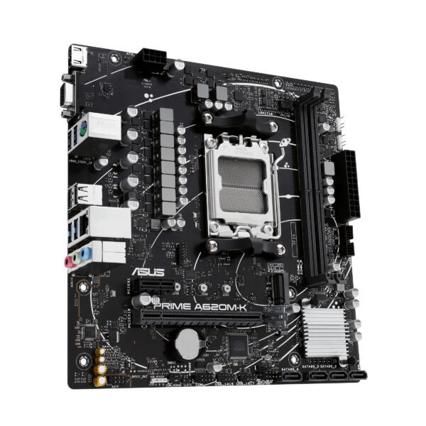 ASUS PRIME A620M-K AMD A620 Sockel AM5 micro ATX - Image 3