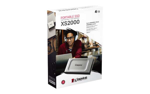 Kingston Technology 4000G Tragbare SSD XS2000 - Image 6