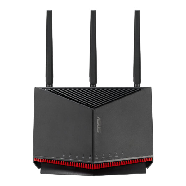 ASUS RT-BE86U WLAN-Router 10 Gigabit Ethernet Dual-Band (2,4 GHz/5 GHz) Schwarz - Image 2