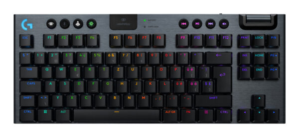 Logitech G915 X LIGHTSPEED Tastatur Gaming USB + RF Wireless + Bluetooth QWERTZ Deutsch Schwarz