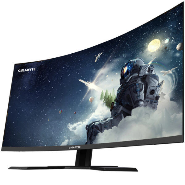 GIGABYTE G32QC A 31,5" QHD Curved Gaming Monitor - 2560 x 1440, 1500R, 165Hz, 1ms, 350 cd/m², FreeSync Premium Pro, Display HDR400, HDMI 2.0, DisplayPort 1.2 - Image 2