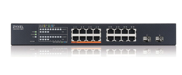 Zyxel XMG1915-18EP Managed L2 2.5G Ethernet (100/1000/2500) Power over Ethernet (PoE)