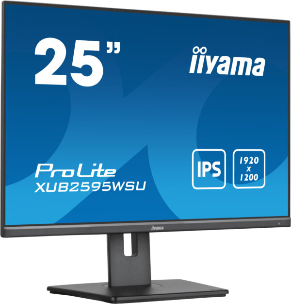 iiyama ProLite XUB2595WSU-B5 Computerbildschirm 63,5 cm (25") 1920 x 1200 Pixel WUXGA LED Schwarz - Image 3