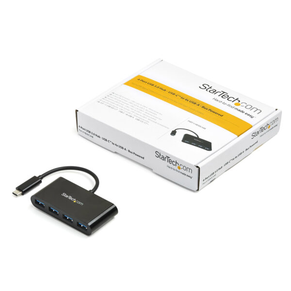 StarTech.com 4 Port USB 3.0 Hub - 5Gbps - USB-C zu 4x USB-A - Image 5