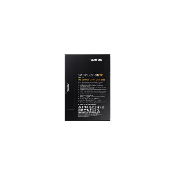 Samsung 870 EVO 2 TB 2.5" Serial ATA III V-NAND MLC - Image 7