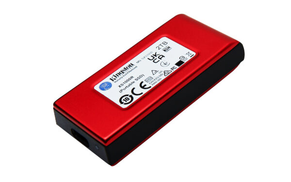 Kingston Technology 2TB Externe SSD XS1000 USB 3.2 Gen 2, Rot - Image 4