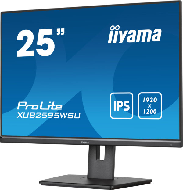 iiyama ProLite XUB2595WSU-B5 Computerbildschirm 63,5 cm (25") 1920 x 1200 Pixel WUXGA LED Schwarz - Image 5