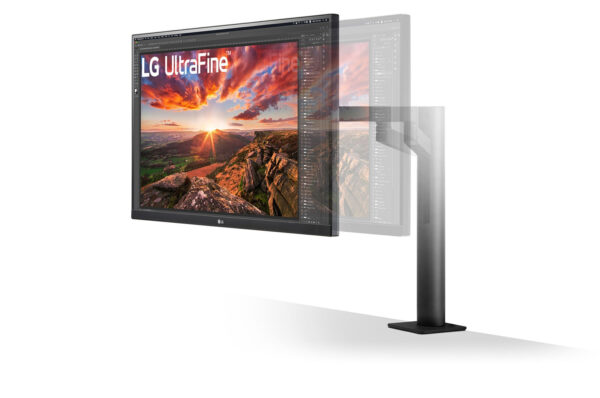 LG UltraFine Ergo LED display 68,6 cm (27") 3840 x 2160 Pixel 4K Ultra HD Schwarz - Image 3